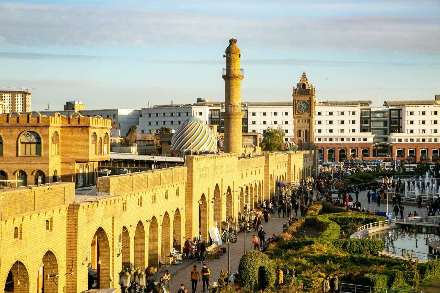 Aerial View Of Erbil Iraq