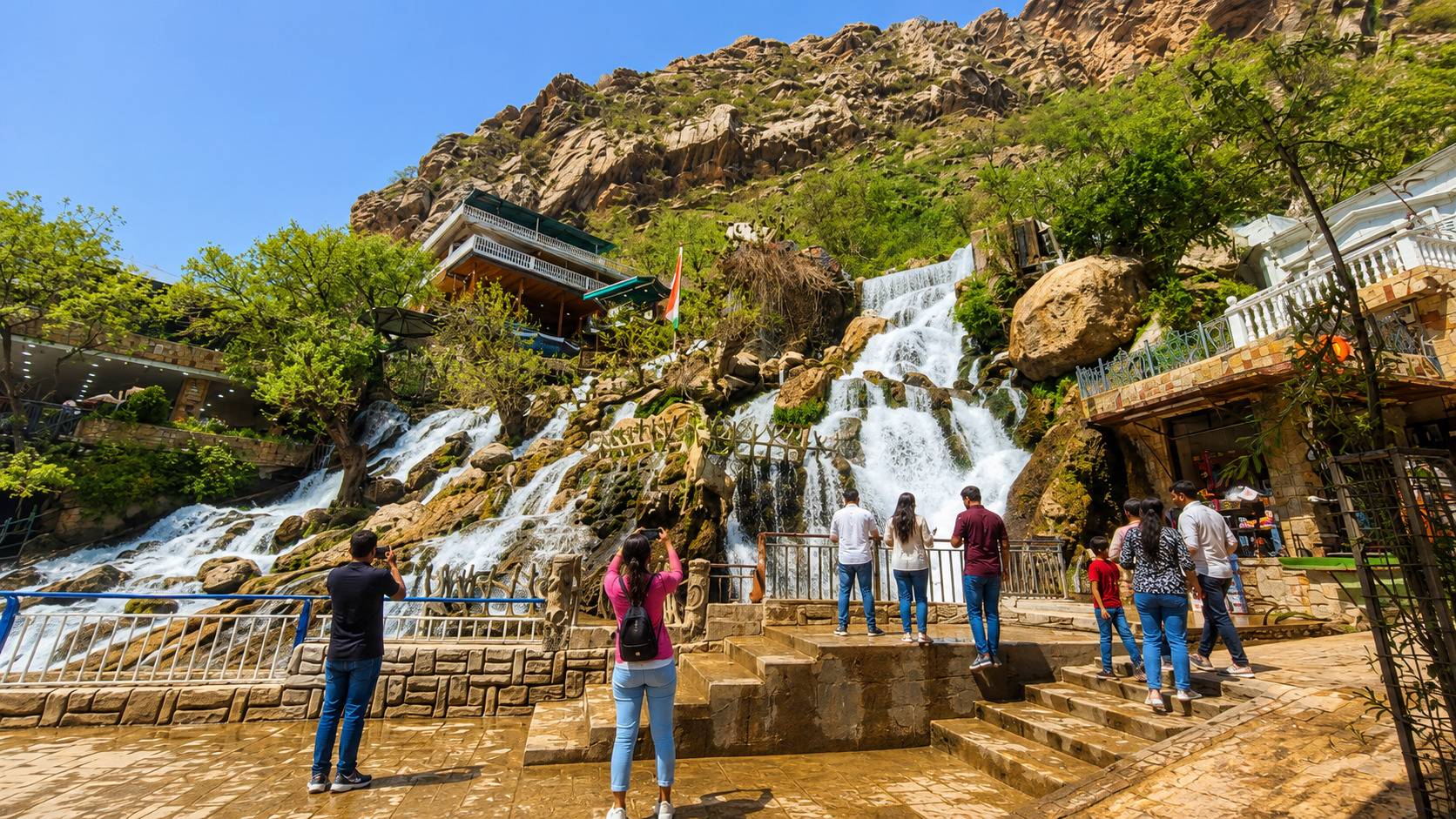 Bekhal Waterfall In Iraqi Kurdistan