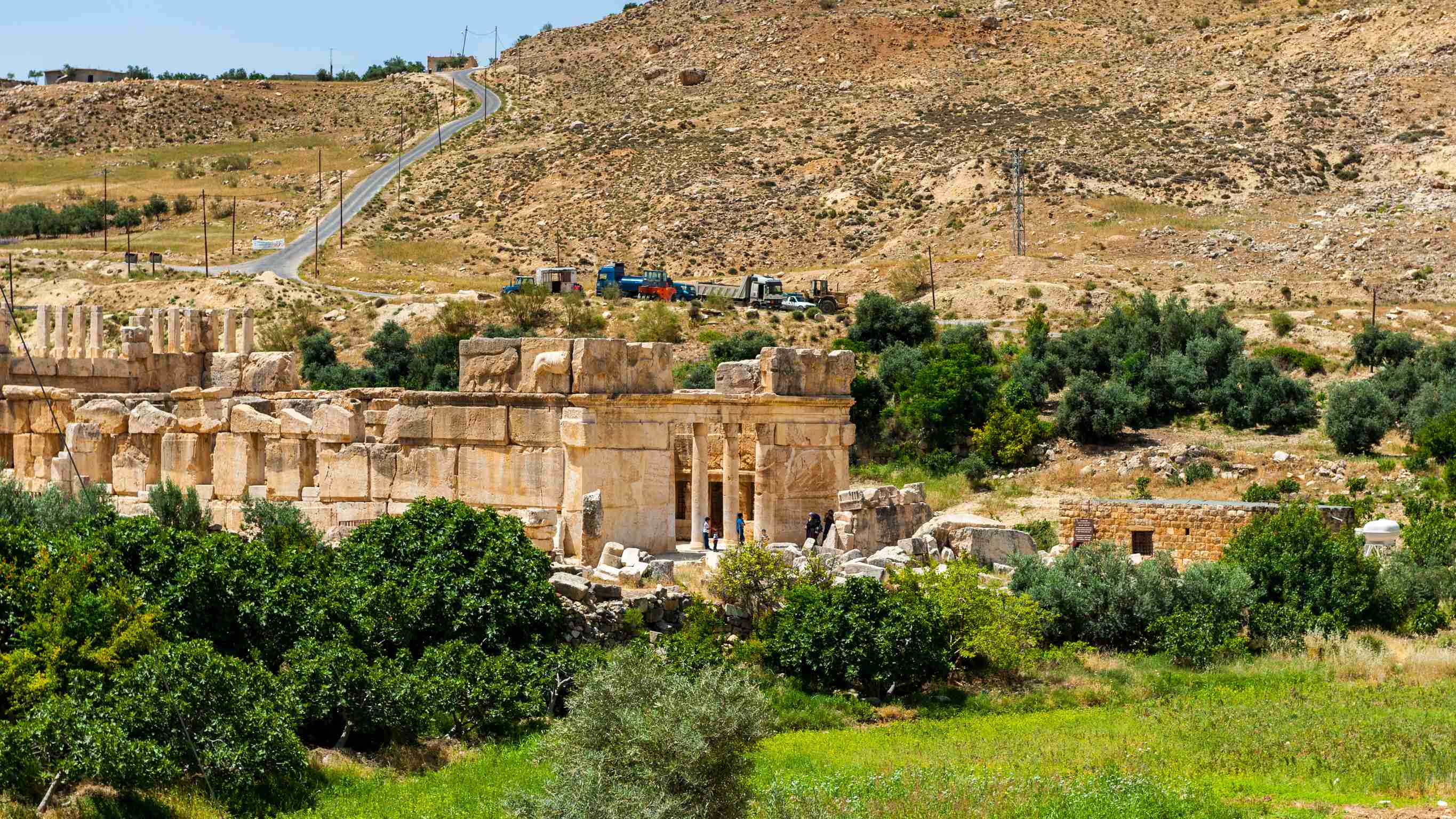 Qasr Al Abd A Large Ruin In Iraq Al Amir Jordan