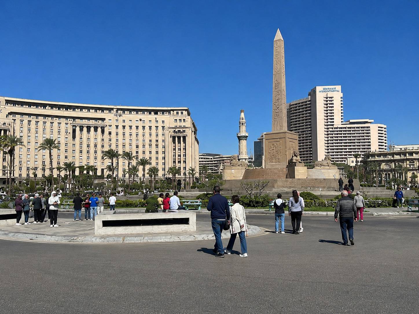 Tahrir Square In Baghdad