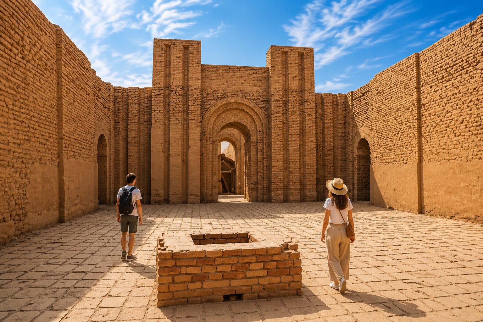 Temple Of Ninmah In Babylon