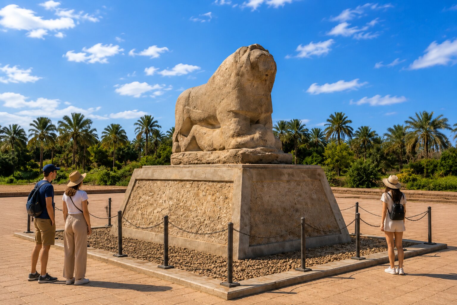 The Lion Of Babylon Statue
