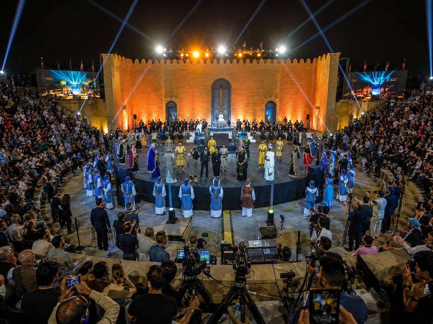 Theatrical Tribute At Babylon Festival In Iraq