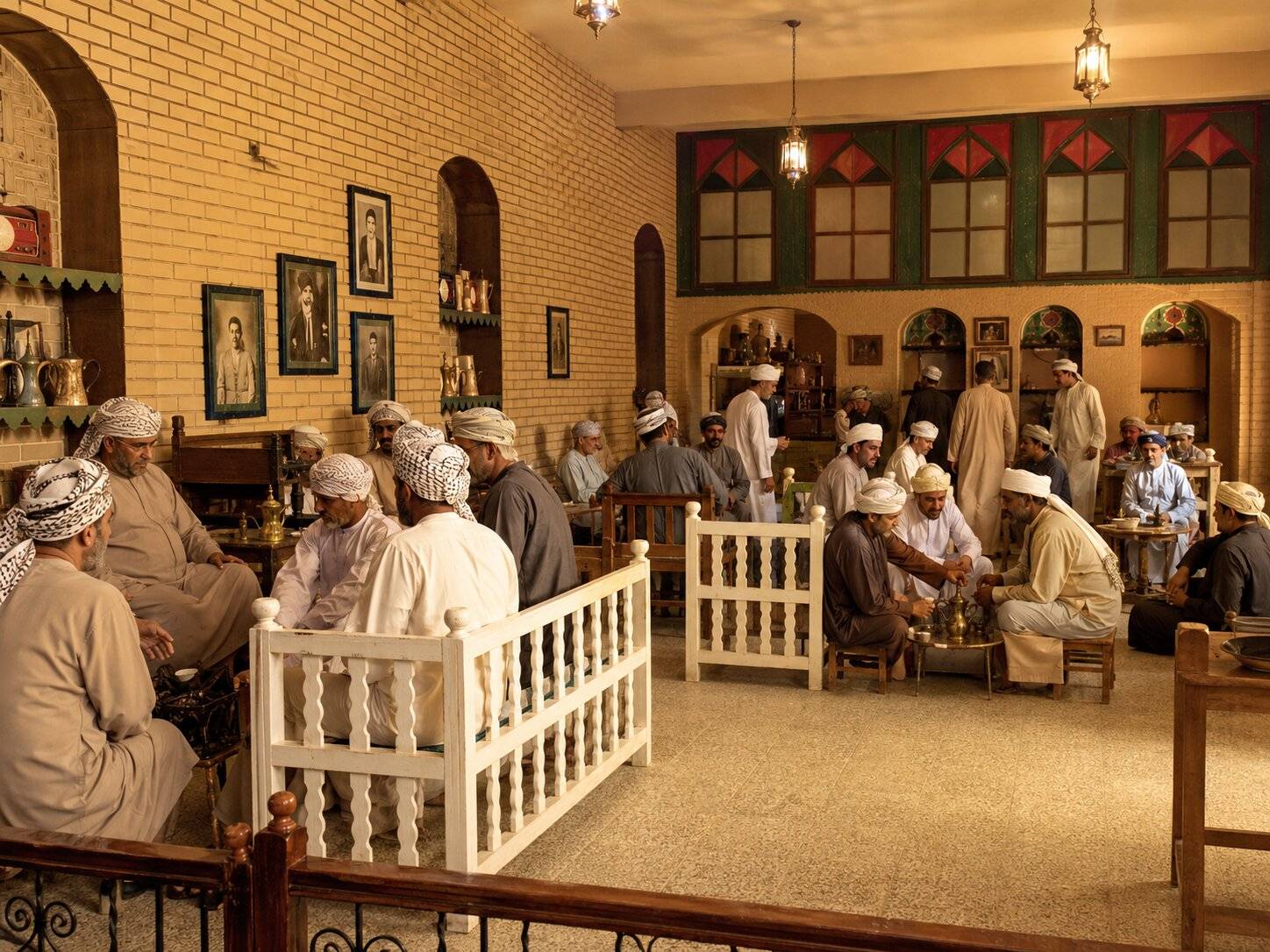 Wax Statues At The Baghdadi Museum